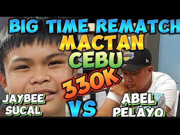 330k BIG-TIME REMATCH SA MACTAN CEBU🎱 JAYBEE SUCAL 🆚 ABEL PELAYO  04-01-2024