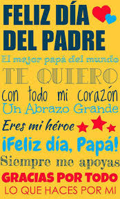 Imprime tus propias tarjetas de dia del padre personalizadas con tu propio texto o fotografia. Frases Para El Dia Del Padre