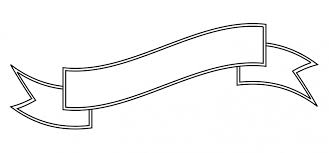 Birthday Banner Clipart Black And White Banner Outline Clipart Free Stock Photo Hd Banner Clip Art Clip Art Free Clip Art