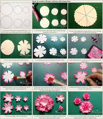 Handmade Flower With No Tools Arty Sorts Handmade Flowers Diy Paper Flowers Diy Easy Handmade Flowers