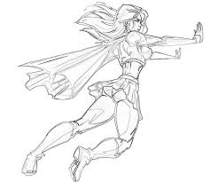 Today we're also learning how t. 16 Pics Of Supergirl Superhero Coloring Pages Drawing Supergirl Coloring Home