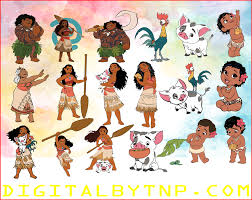 A Moana Svg Bundle Disney Svg Disney Bundle Svg Eps Dxf Png Files Baby Moana Svg Maui Hei Hei Pua Svg Moana Clipart Cricut File Svg Svg Png Dxf Eps Customer