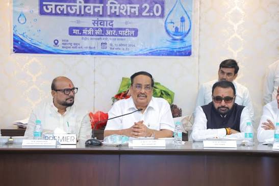 महाराष्ट्रातील जलजीवन मिशनची कामे गतीने पूर्ण करणारकेंद्रीय मंत्री पाटील : राज्यातील खासदारांसोबत नवी दिल्लीत संवाद साधतांना दिली ग्वाही