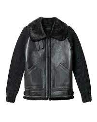 Wings Horns Shearling Aviator M Lambskin Lamb Fur Alpaca Wool 2200 Rrl Aviator Jackets Leather Jacket Men Shearling Jacket
