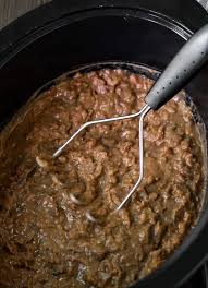 Add black or pinto beans to the meat mixture. Crock Pot Pinto Beans Easy Recipe With No Soaking