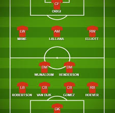 Https Ift Tt 2suapgj How Liverpool Could Line Up Against Everton Sports Mole Liverpool Team News Predi Liverpool Team Manchester United Line Up Liverpool