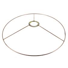 Tissus classé aux normes nf. Carcasse D Abat Jour Cercle Bague E27 O 35 Cm Cuivre Fil Cuivre Le Chez Rougier Ple