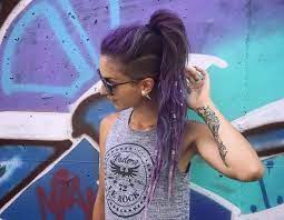 Purple is a damn beautiful color for your hair. 20 Trendy Purple Highlights For Brown Hair Hairstylecamp