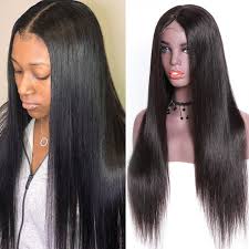 Unice Hair Bettyou Wig Series 100 Virgin Hair Soft Long Straight Wig Transparent Lace And Medium Brown Lace Cap With Baby Hair Density 150 And 180