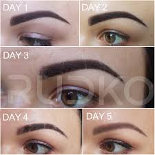 They heal very natural and powdery soft ✨$250 infinity pmu ombre brows ✨book today! Powder Eyebrows Permanent Makeup Aftercare And Healing