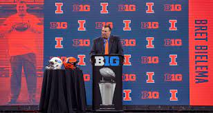 His salary is $3.2 million this fiscal year. Big Ten Media Day Takeaways From Illinois Football Coach Bret Bielema