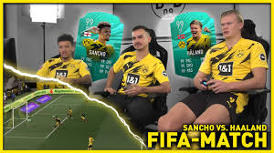 Those tasked with luring haaland, giovanni reyna and sancho can call upon a host of attractions in. Oh My God What A Goal Haaland Vs Sancho Fifa 21 Youtube
