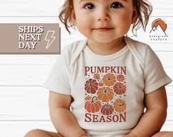 Pumpkin Season Baby Onesie®