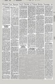 Explore legal resources, campaign finance data, help for candidates and committees, and more. Excerpts From Supreme Court S Decision On Federal Election Campaign Act The New York Times