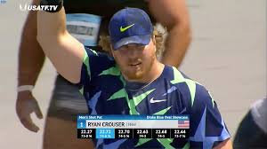 Track and field olympic trials at hayward field in eugene, oregon. Blue Oval Ryan Crouser Goes On A 74 Foot Spree Track Field News