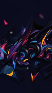 3d Abstract Mobile Wallpaper Wallpapers And Ba Black Wallpapers Cool Backgrounds App Has Been Tested O S5 Wallpaper Iphone 6 Plus Wallpaper Black Wallpaper
