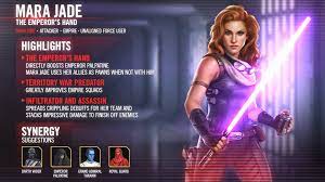 Developer Insights: Mara Jade, The Emperor's Hand — Star Wars Galaxy of  Heroes Forums