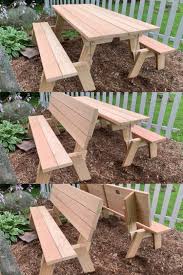 How to make and use a simple trimmer table. Large 72 Combination Folding Picnic Table Park Bench Folding Picnic Table Diy Picnic Table Picnic Table