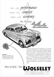 Wolseley 4 44 Motor Car Autocar Advert 1955 Car Ads Car Advertising Vintage Cars