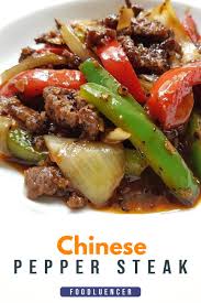 Chinese Pepper Steak Recipe In 2020 Pepper Steak Chicken Dinner Recipes Pepper Steak Recipe