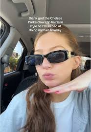 Boston Hair Clip Lady