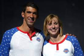 14x world record breaker in 400m, 800m, 1500m free. Michael Phelps Essay About Katie Ledecky Popsugar Fitness