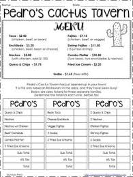 Percents Taxes Tips And Discounts Activity Sixth Grade Math Life Skills Classroom 7th Grade Math