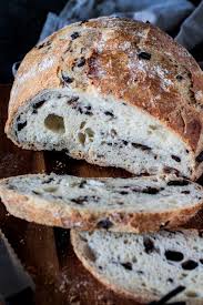 Mediterranean Black Olive Bread Olivia S Cuisine Olive Bread Black Olive Bread Recipe Olive Bread Machine Recipe