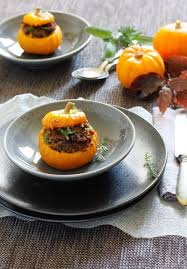 De Vous A Moi Mini Citrouilles Farcies A L Agneau Confit Agneau Confit Citrouille Patisson Farci