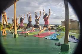 Here online you can book a jamaica yoga holiday from one of our partners. Yoga Classes In The Seafront Picture Of Go Natural Jamaica Tripadvisor