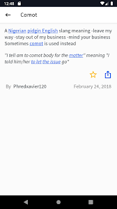 Comot, and was recruited as a m.a.t.a. Urbanwords Dictionary For Android Apk Download