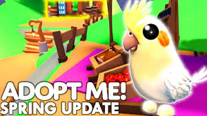 When does the winter holiday update end? Adopt Me Confirmed Spring Update What Will Be In The New Update Youtube