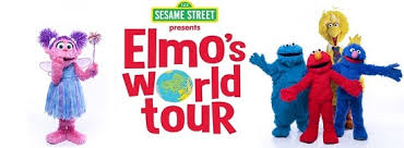 Little ones can get the dance party started by pressing this elmo toy's heart button to hear fun phrases. Sesame Street Presents Elmo S World Tour