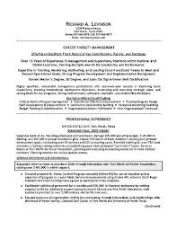 Department Manager Resume Examples Good Resume Examples Federal Resume