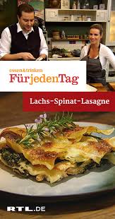 Lachs Spinat Lasagne Rtlplus Di 29 01 Lachs Spinat Lasagne Lachs Spinat Essen Und Trinken Rezepte