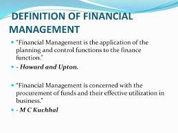 There are three main types of finance: Financial Management Powerpoint Slides