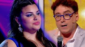 ¡Todo por la final! Eve Romano cantó "Aprendí" y emocionó a Oscar Mediavilla