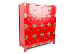Chinesischer schrank aktenschrank hochzeitsschrank rot amazon de. Fine Asianliving Fine Asianliving Chinesischer Schrank Mit Schubladen Rot Fine Asianliving
