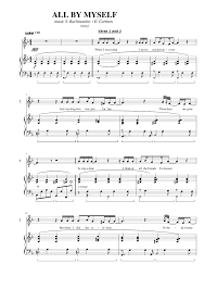 All by myself don't wanna be all by myself anymore. All By Myself Piano Singing Sheet Music For Piano Violin Drum Group Cello More Instruments Mixed Ensemble Musescore Com