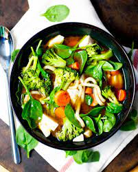 Tasty Vegetable Miso Udon Soup Feel Good About Eating Your Veggies Recipe Healthy Recipes Vegetarian Recipes Food