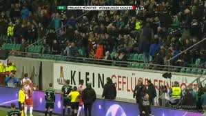 Preußen münster meldet sich zurück. German Soccer Fans Turn On Fellow Supporter For Racist Abuse The Times Of Israel
