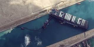Evergreen marine said the shipowner told them the ever given, which is 59 metres wide, was suspected of being hit by a sudden strong wind, causing the hull to deviate from the waterway and accidentally hit the bottom and run aground. Yrop3y4yua Em