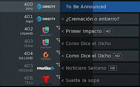 Directv provides sports, news, tv channels, nfl sunday ticket and movie channels. No Difference Between Channels I Get And Ones I Don T Directv New Menus The Solid Signal Blog