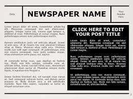 Check spelling or type a new query. Newspaper Template For Powerpoint And Google Slides