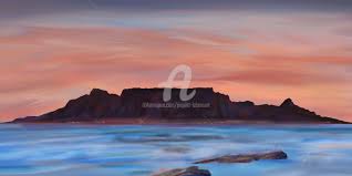 I reeally want to do hiking trail on tafelberg. Tafelberg Sudafrika Digital Arts By Horst Rosenberger Artmajeur