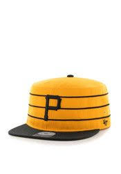 47 Pitt Pirates Gold Pillbox Snapback Hat Pittsburgh Pirates 47 Brand Pittsburgh