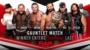 Match card wwe championship elimination chamber match drew mcintyre (c) vs. Gauntlet Match For Elimination Chamber Advantage Set For Wwe Raw