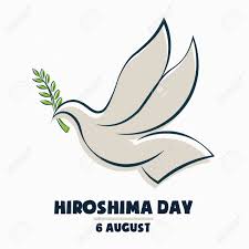 List of events in music history on august 6. Hiroshima Day 6 August Colored Flying Dove Bird Poster Flat Royalty Free Cliparts Vectors And Stock Illustration Image 152812282