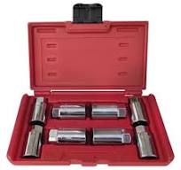 ATD® 6508 - 8-piece 1/4" to 7/16" Roller-Type Stud Extractor Set