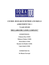 The Laroche Candy Company Case Study Consultant Economies